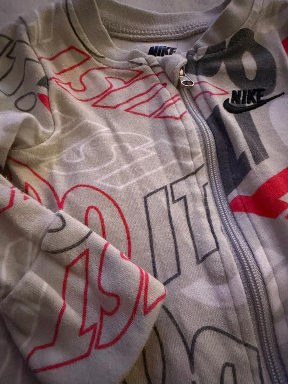 Nike Baby 3-Piece Bundle Footed Sleeper Bodysuit & Leggings